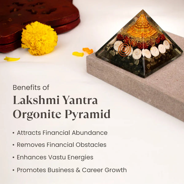 Shree Yantra Pyramid – Powerful Vastu Pyramid for Wealth, Prosperity & Positive Energy