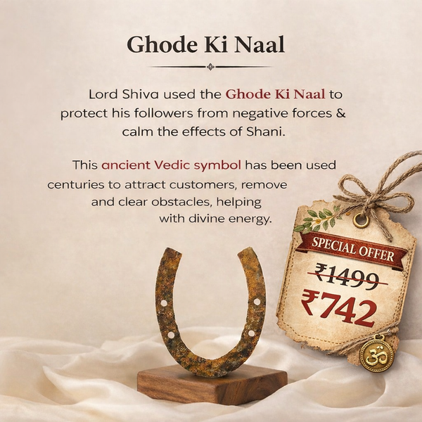 Kale Ghode Ki Naal Iron Yantra – Powerful Vastu Remedy for Protection & Prosperity