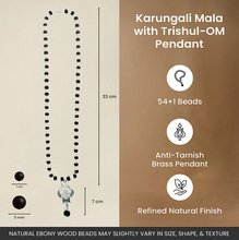 Divine Protection Combo – Rudraksha & Karungali Mala Set